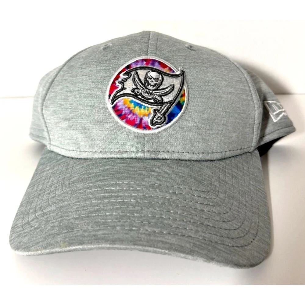 New Era Tampa Bay Buccaneers Crucial Catch Hat Snapback Gray NFL Cancer  Unique